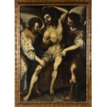 Saint Sebastian succoured by two angels