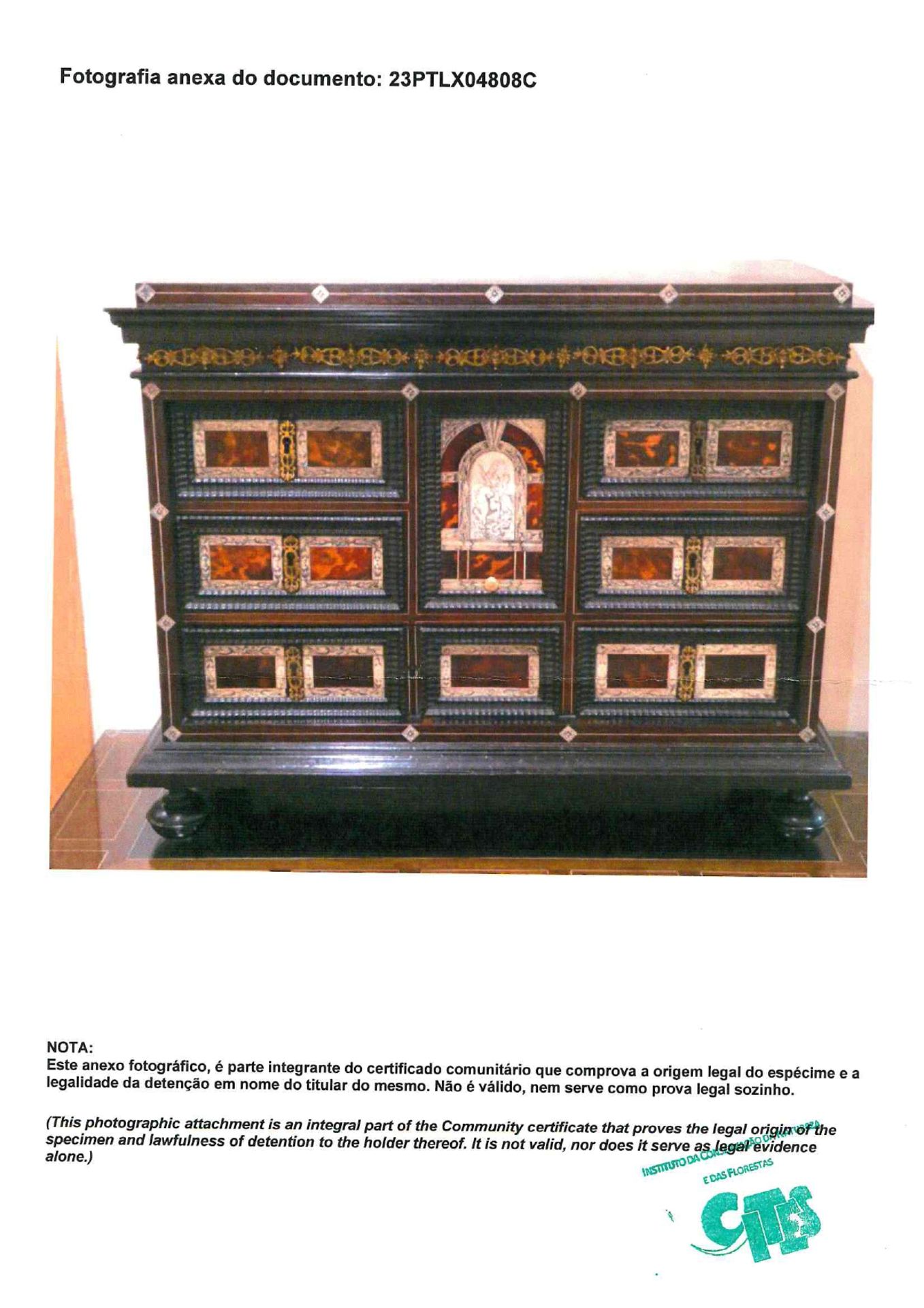 A cabinet - Image 5 of 5