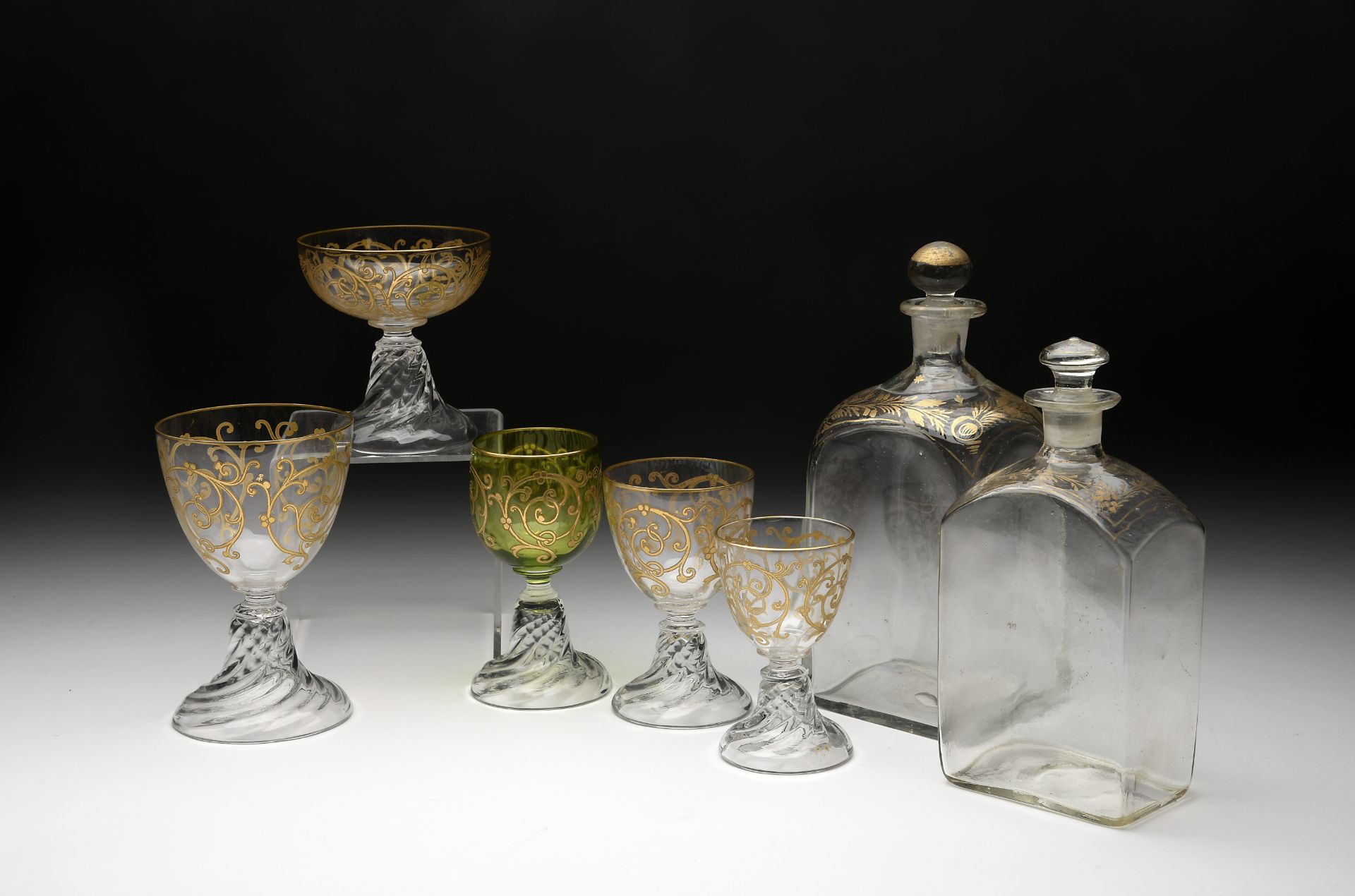 Part of a "Cluny" model glassware - Bild 4 aus 5