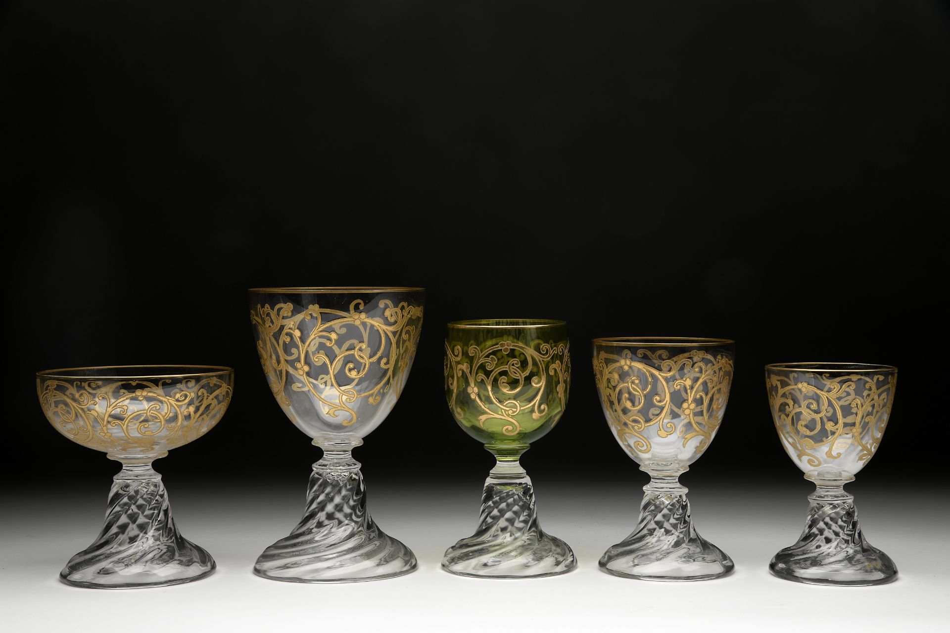 Part of a "Cluny" model glassware - Image 3 of 5