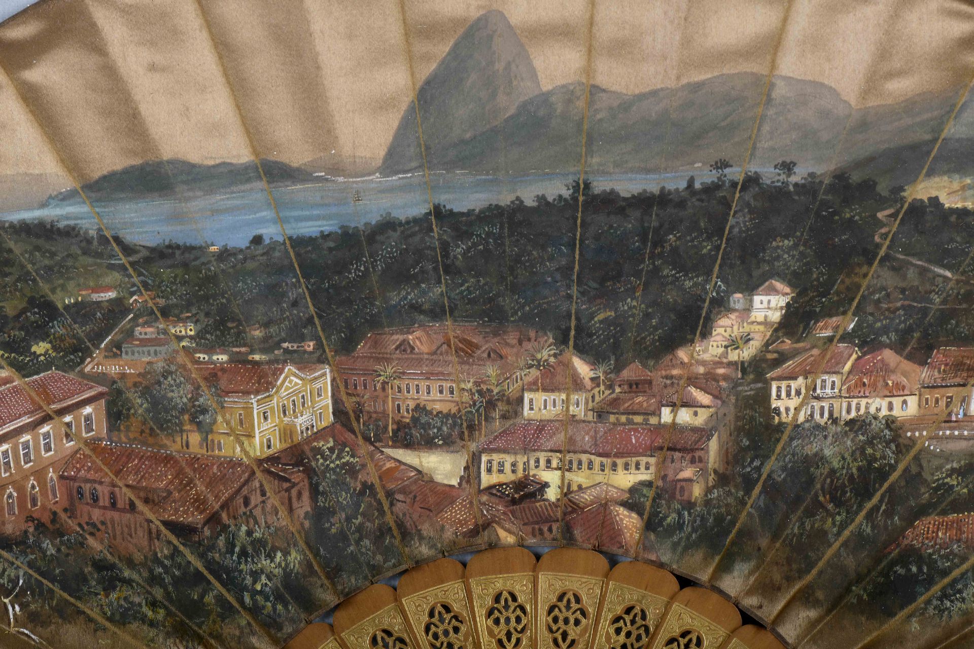 A fan "A View of Rio de Janeiro with the Sugarloaf Mountain from Santa Teresa neighborhood" - Bild 4 aus 4