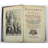 SOUSA, Manuel de Faria e.- Historia del Reyno de Portugal, dividida en cinco partes, que contienen e