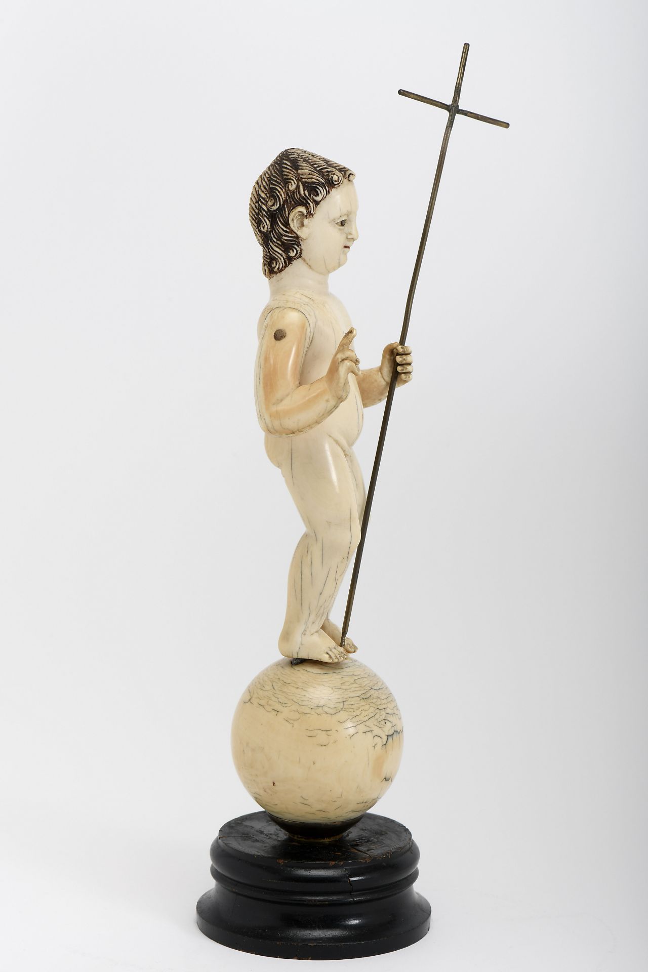 Child Jesus with a Cruciferous Rod on an Orb - Image 5 of 5