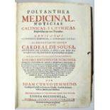 SEMEDO, João Curvo.- Polyanthea medicinal: noticias galenicas, e chymicas, repartidas em tres tratad