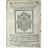 PANTALEÃO DE AVEIRO, D. Frei, O.F.M.- ITINERARIO | DE TERRA SANCTA, E | TODAS SVAS PARTICVLARIDADES.