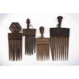 Four different combs