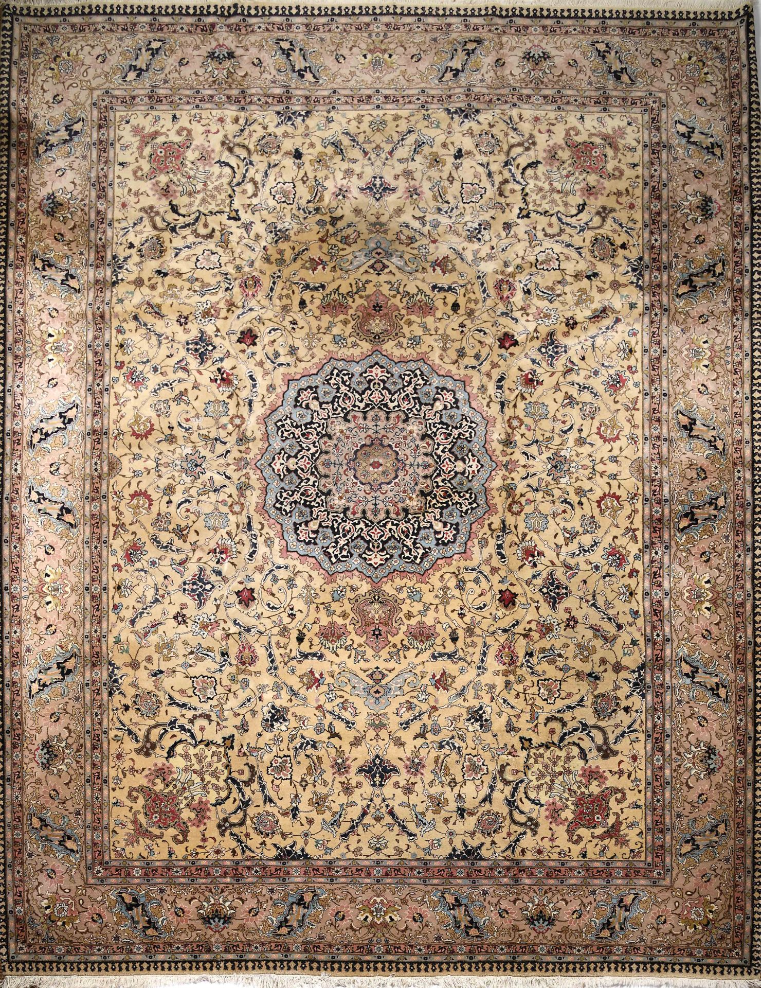 A Tabriz carpet