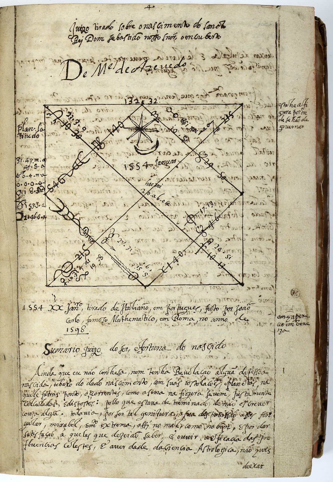 MANUSCRITO.- PROFECIAS de varios avtores.- Século XVII (ca. 1650).- 300 f.; 29 cm.- E. - Bild 3 aus 4