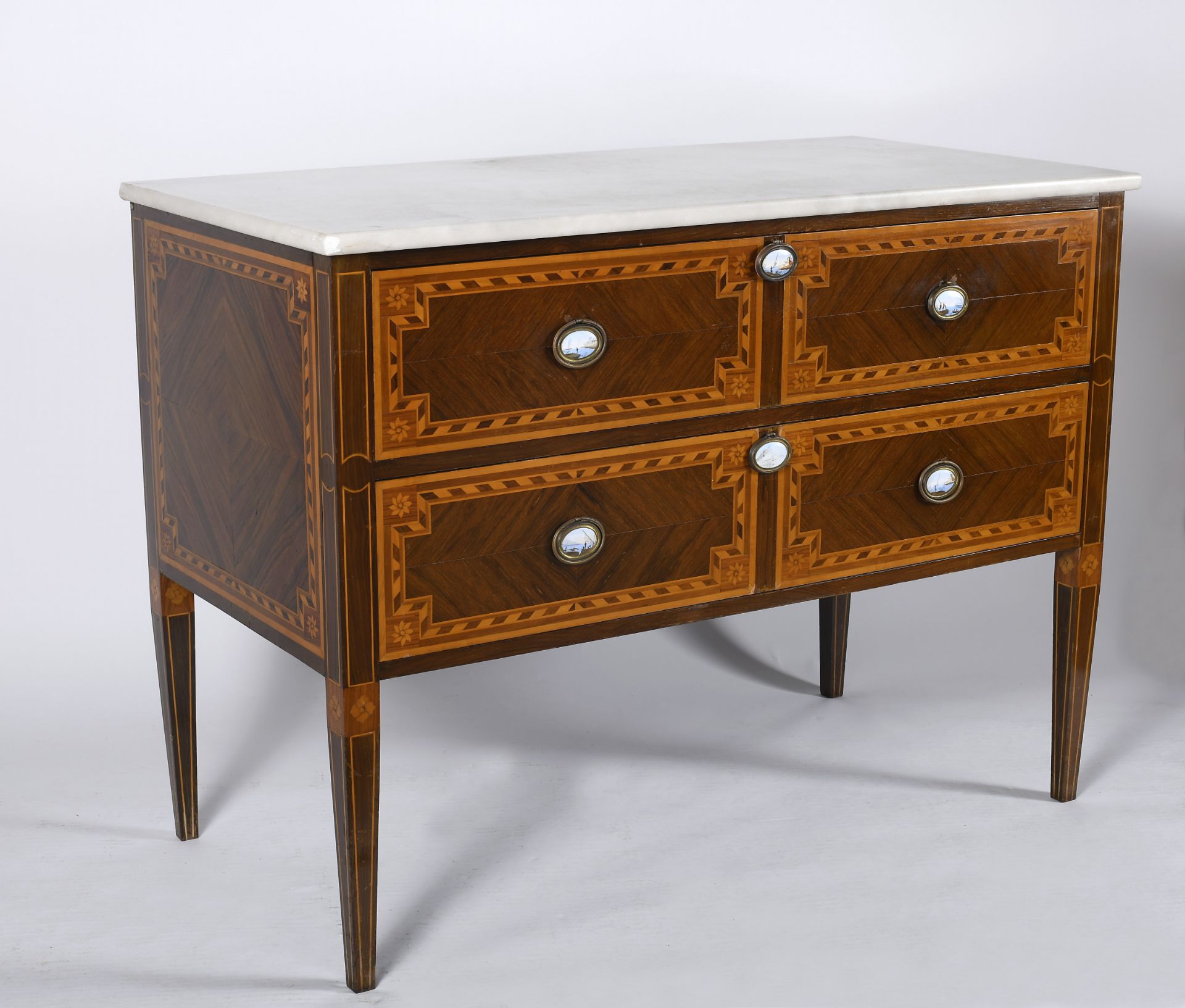 A pair of commodes - Image 6 of 8