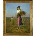 A harvester woman