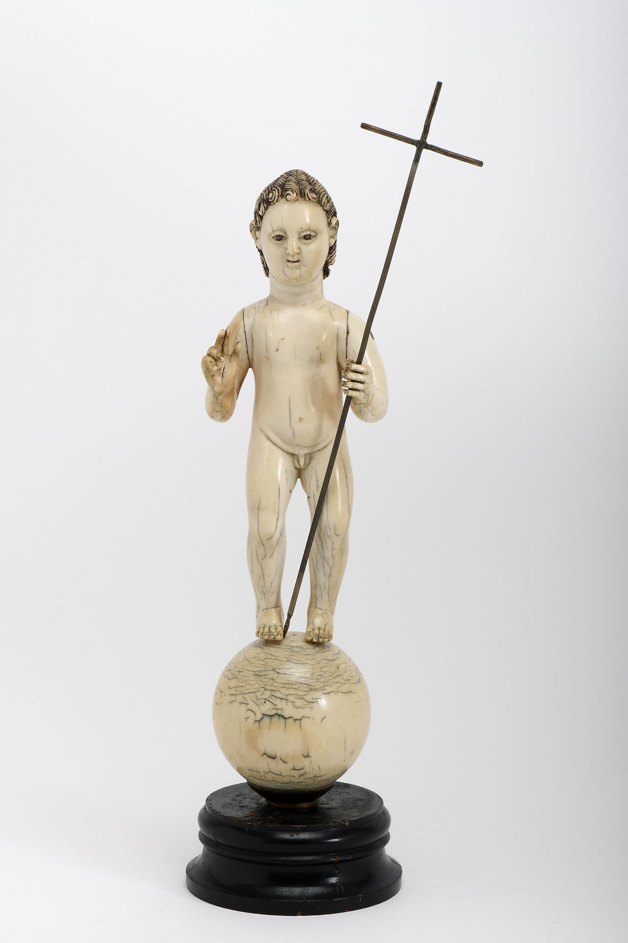 Child Jesus with a Cruciferous Rod on an Orb