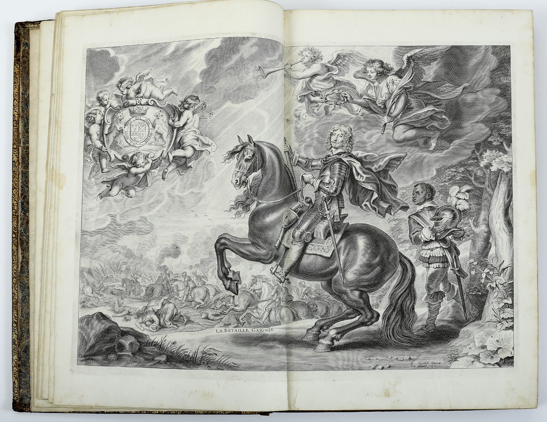 NEWCASTLE, William Cavendish, Duke of.- Methode et invention nouvelle de dresser les chevaux par le  - Bild 5 aus 7