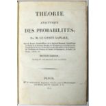 LAPLACE, Pierre Simon, Comte de.- Théorie analytique des probabilités.- Seconde édition, revue et au