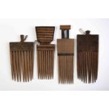 Four different combs