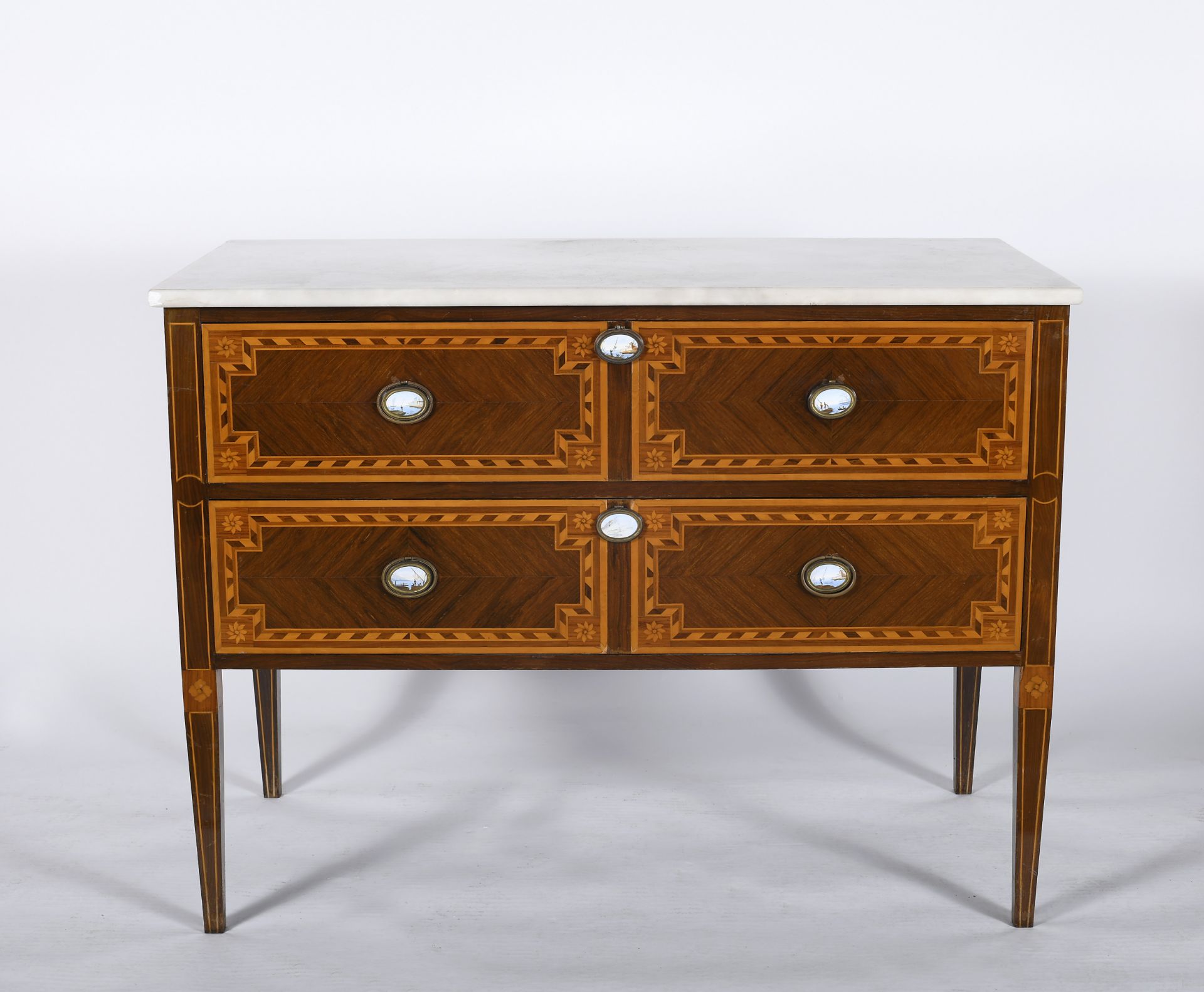 A pair of commodes - Image 8 of 8