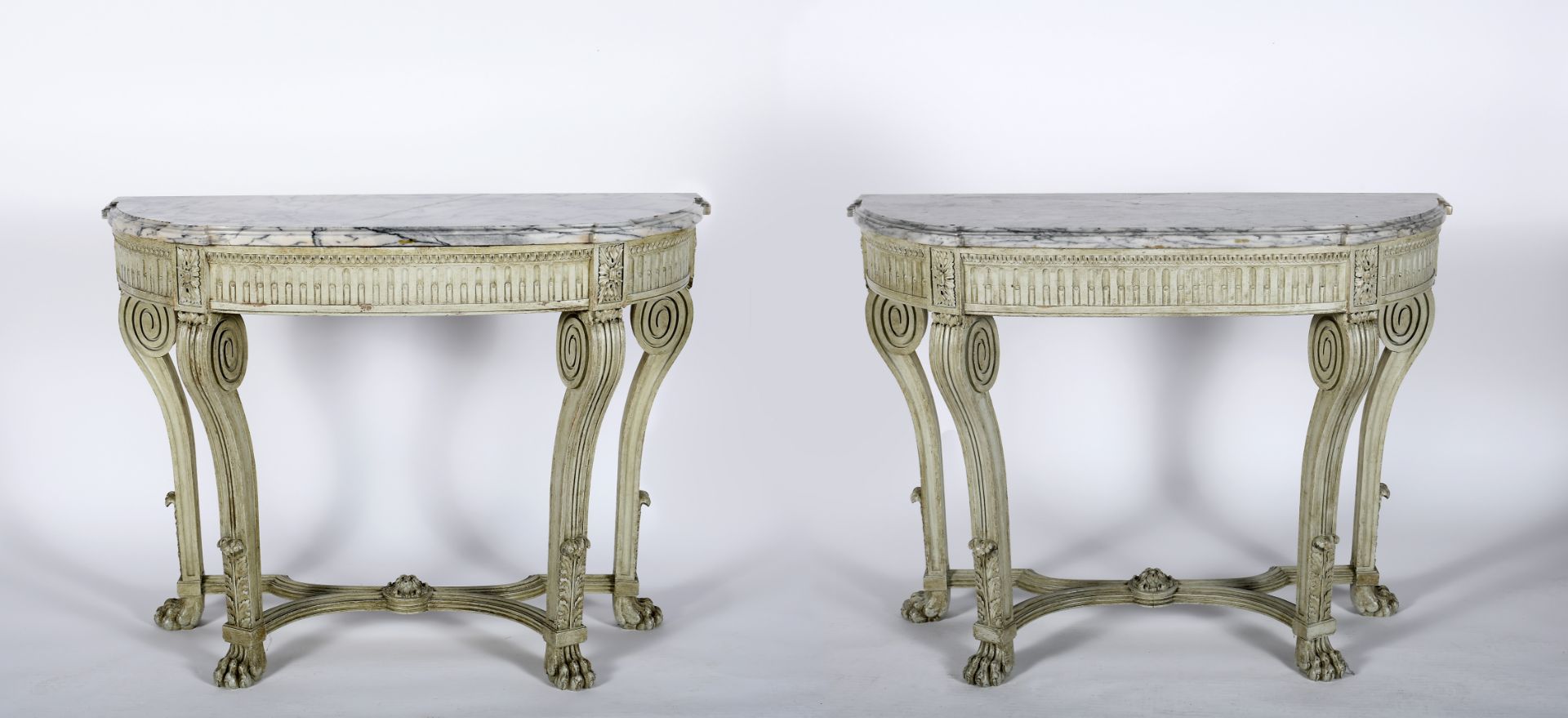 A pair of credences tables
