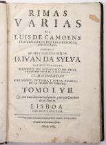 CAMÕES, Luís de.- RIMAS | VARIAS | DE | LUIS DE CAMOENS, | PRINCIPE DE LOS POETAS HEROYCOS, | y Lyri