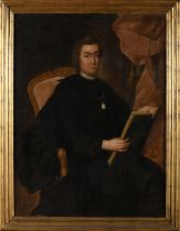 Portrait of Sebastião de Abreu Pereira Cirne Peixoto, senhor do Paço de Lanheses (17..-1796)