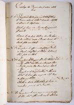 MANUSCRITOS.- LISBOA (Quinta das Picoas).- Séculos XVI e XVII (1590-1690).- 10 documentos notariais 