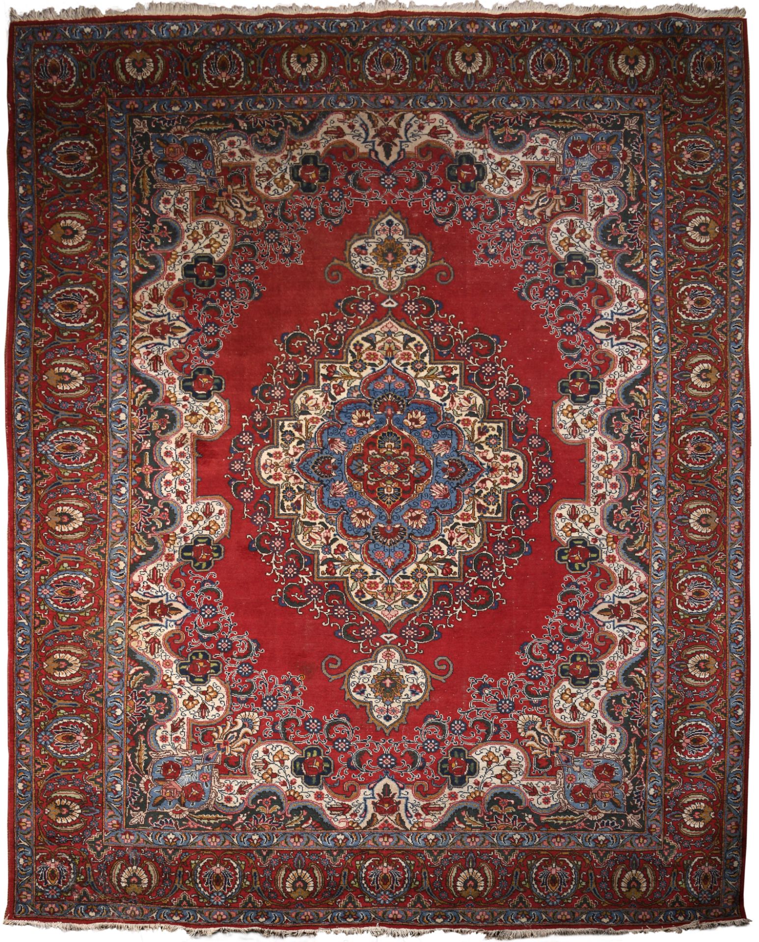 A Tabriz carpet