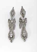 A pair of earrings