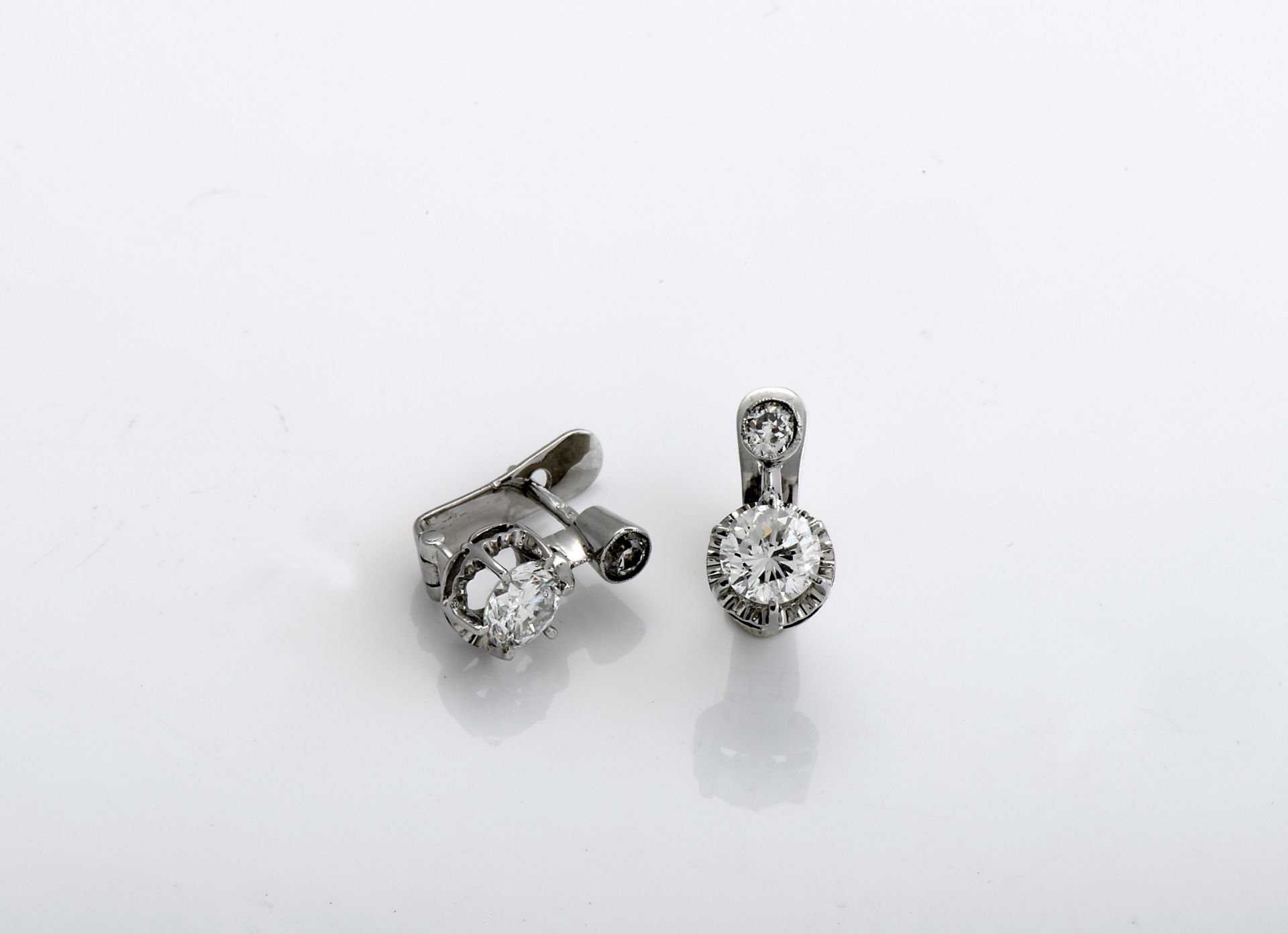 A pair of earrings