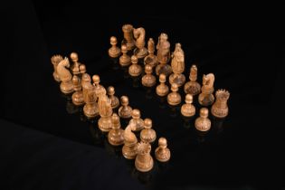 Chess pieces - Turkic army against European army
