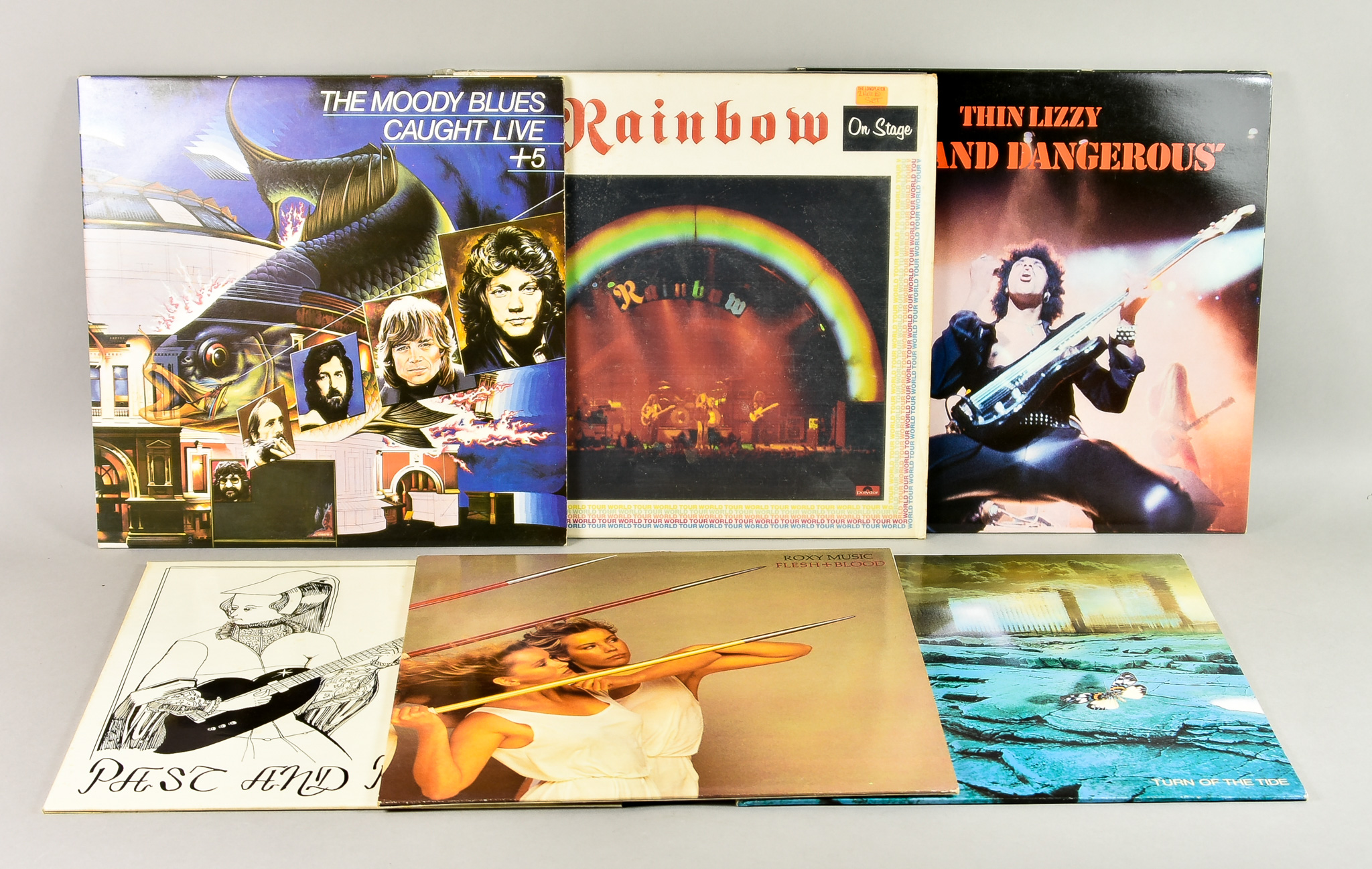 A Quantity of 1970s and 1980s 12-Inch Vinyl LP Rock Albums, including - Barclay James Harvest,