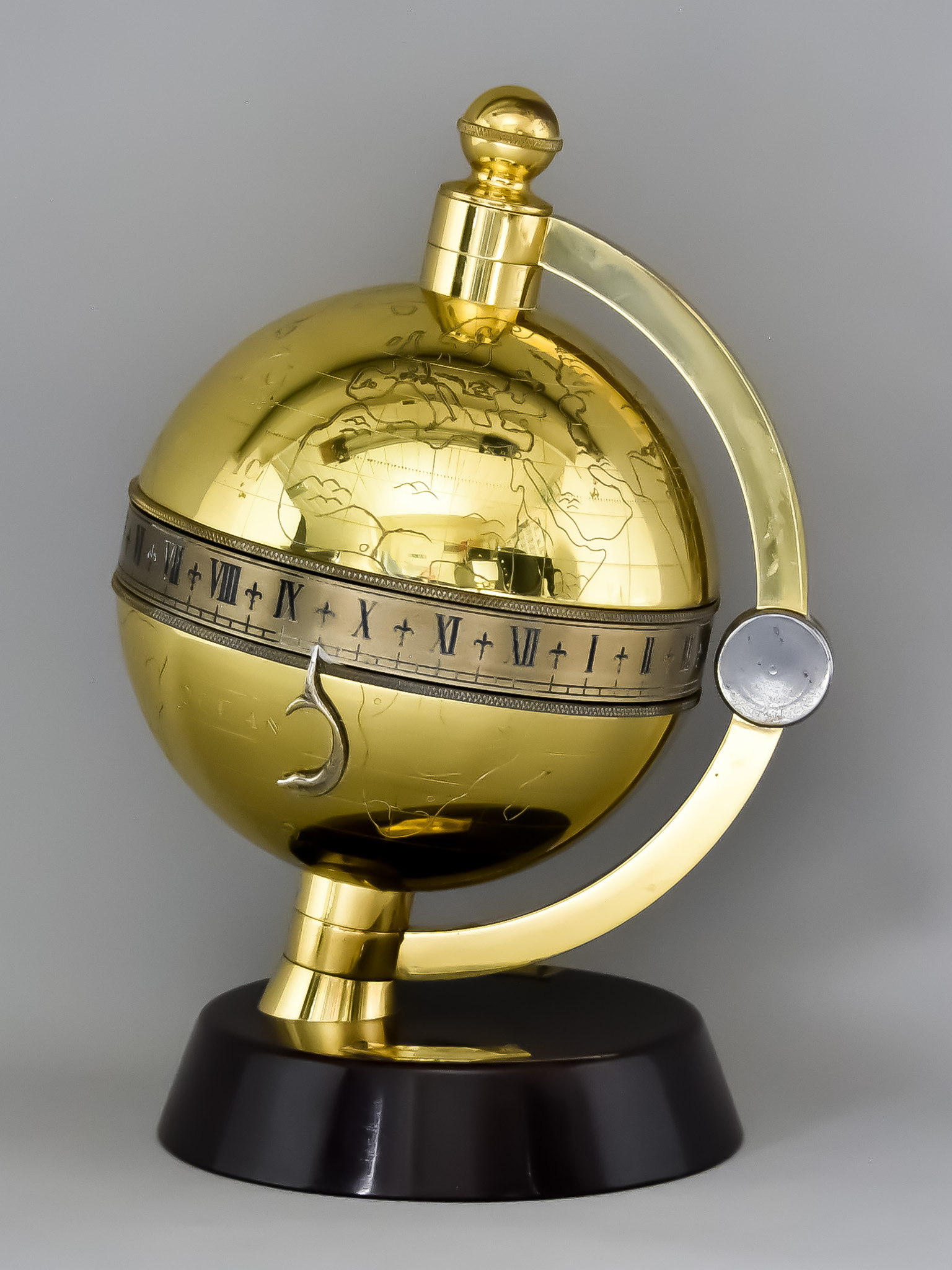 The Globe Clock by Charles Frodsham & Co., London, The Heritage Collection, No.194 of a limited
