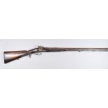 A .577 Calibre Snider Patent Rifle by Reilly & Co. London, 28ins hexagonal bright steel barrel