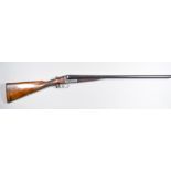 A 12 Bore Side by Side Shotgun by F.Beesley of St James' London, Serial No.2776, 28ins blued steel
