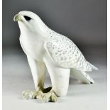 A Royal Copenhagen Porcelain Figure - Icelandic Falcon, designed by Christian Tomsen, No.263, 8.5ins