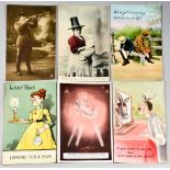 A Quantity of Postcards, Early-Mid 20th Century, including seaside and holiday destinations,