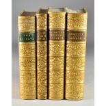 A Quantity of Full-Leather Bound Volumes, including - The Adventures of Don Quixote 1863, The