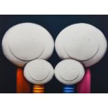 ***Doug Hyde (Born 1972) - Limited Edition Coloured Print - "The Family", No. 271/595, signed and