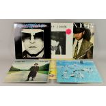 A Quantity of Elton John 12-Inch Vinyl LPs, including - "Blue Moves", "Ice on Fire", "Victim of