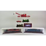 A Quantity of Model Railway Items, various, comprising - Hornby "OO" 4620 breakdown crane, Triang/