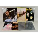 A Quantity of 1970s and 1980s 12-Inch Vinyl LP Rock Albums, including - Blondie, Black Sabbath,