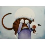 ***Doug Hyde (Born 1972) - Limited Edition Coloured Print - "Tiger", No. 159/495, signed and titled,