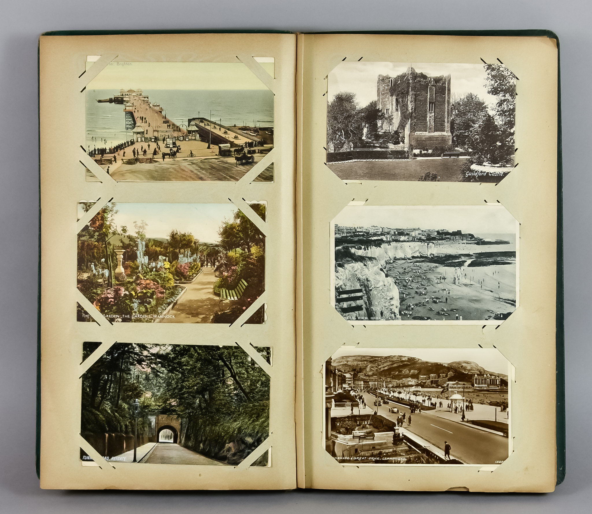 Three Postcard Albums, Mid/Late 20th Century, containing mainly views of Britain, some of France,