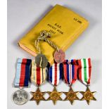 A Group of Medals, Paperwork and other Ephemera belonging to 1182069, LAC B.T. Neeves, comprising,
