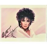 A Quantity of Elizabeth Taylor Ephemera, comprising - six photographs, each 8ins x 10ins, (including