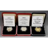 A Quantity of Elizabeth II Silver Proof and Piedfort Commemorative Two Pound Coins, all with