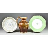 A Large Collection of Primarily 19th Century British Ceramics, including - Copeland and Garrett "New
