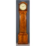 A 19th Century Mahogany Longcase Clock, by W. G. Thompson, Great Tower Street, London, the 12ins