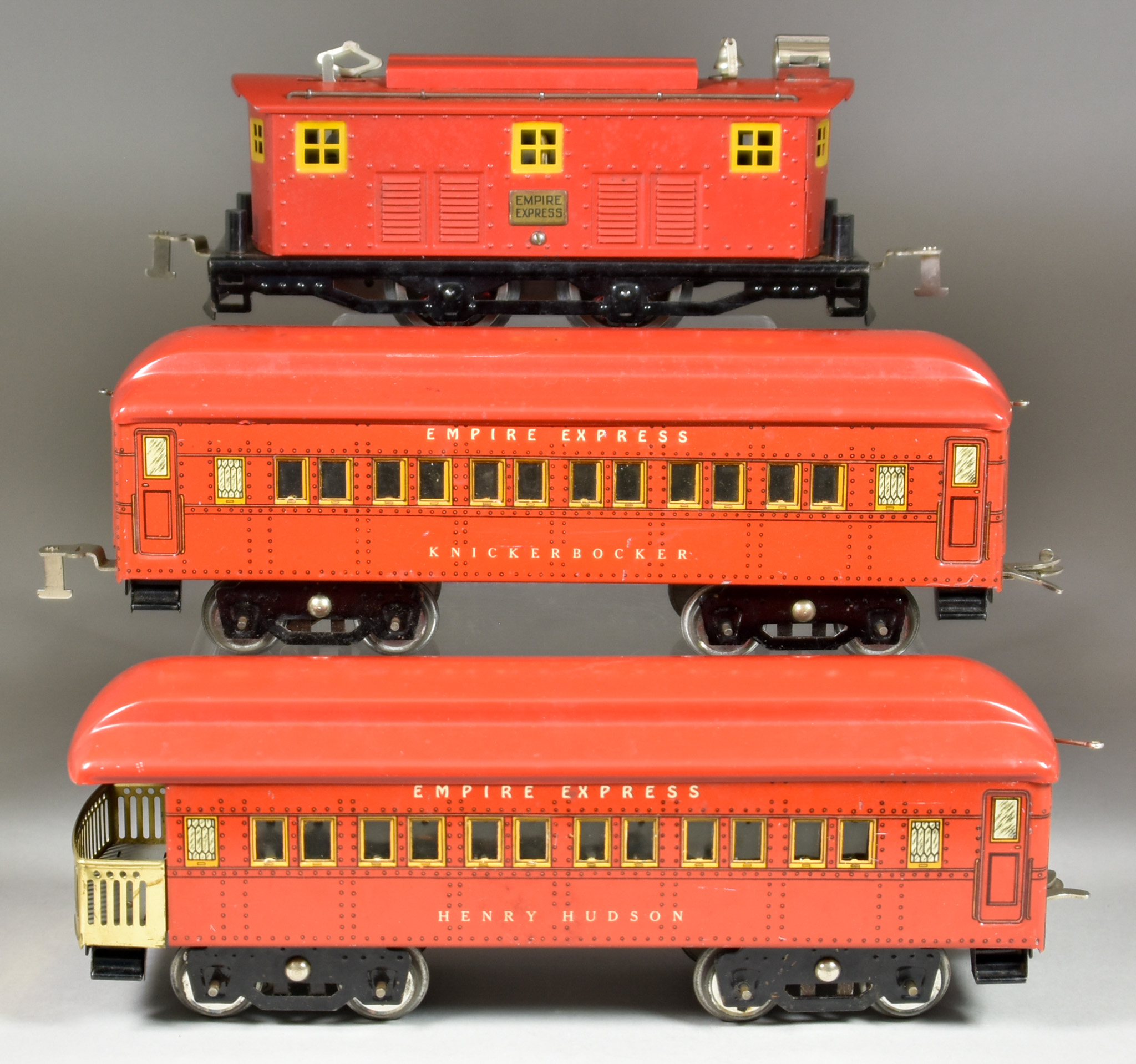 An American Flyer 1422 Empire Express Tin Plate Train Set, Circa 1920s, produced for US department