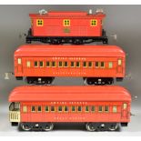 An American Flyer 1422 Empire Express Tin Plate Train Set, Circa 1920s, produced for US department