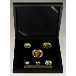 An Elizabeth II 2021 Decimalization 50th Anniversary Gold Sovereign Definitive Set, by Hattons of