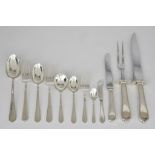 An American Sterling Silver "Pine Tree" Pattern Table Service by International Silver, comprising