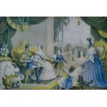 A Small Collection of George Baxter Prints, 19th Century, and others, including - "Royal Family at